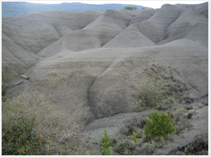 Badlands in Aragon